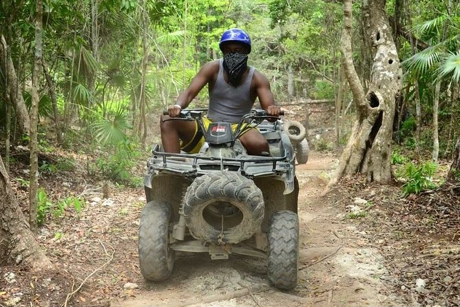 Tequila Tasting, Horseback Riding,ATV, Ziplines Cenote and Lunch - Zip lines first: fun, short, and built for beginners