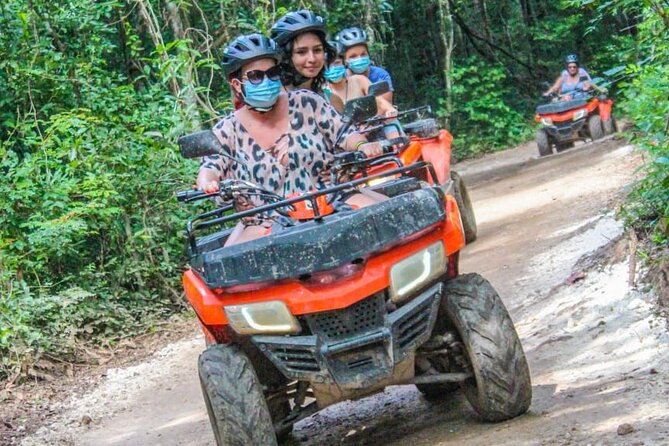 The best ATV tour with ziplines and Cenote swim day! - Four jungle activities in about five hours