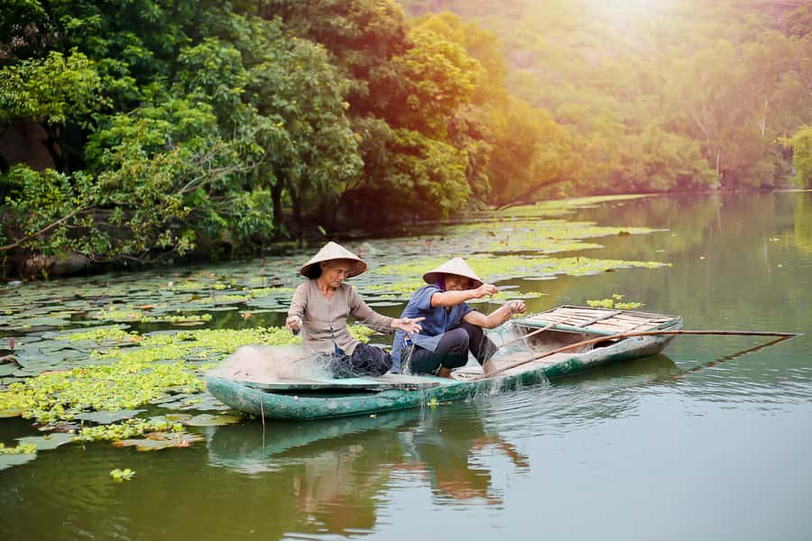 The Best Ninh Binh Tour: Hoa Lu - Trang An/TamCoc - Mua Cave - The optional village bike ride