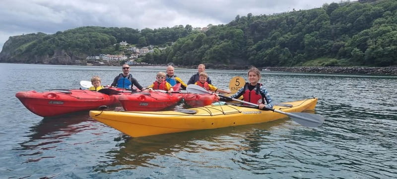 Torquay: Guided Wildlife, Bushcraft, Sea Cave Kayak Safari - Getting comfortable in the kayak