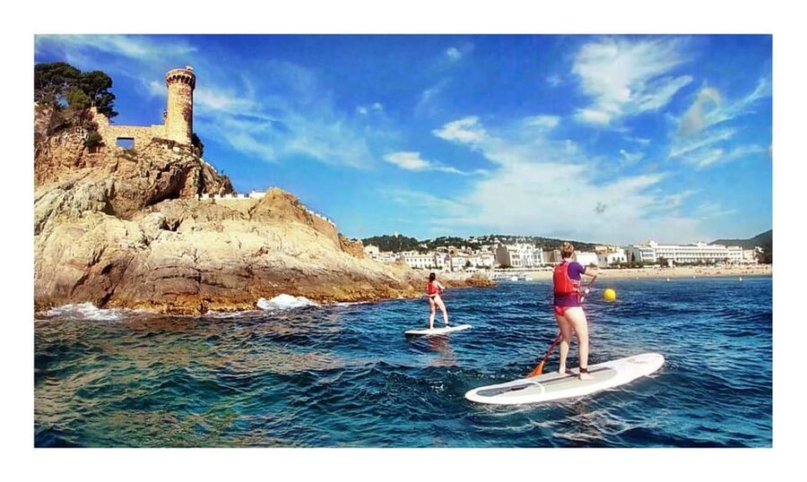 Tossa de Mar: Guided Route in Paddle Surfing&Coves and Caves - A small group with a local feel