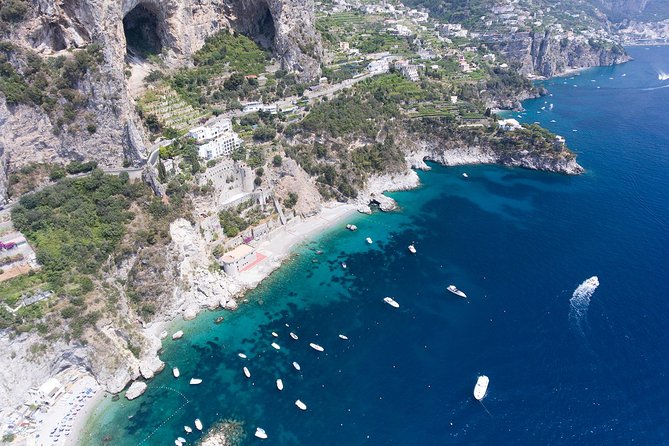 Tour the Sea Grottoes of the Amalfi Coast - Waterfall swimming and Amalfi’s waterfront