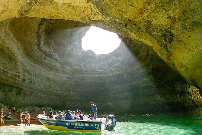 Traditional Tour - Benagil Cave - Entering the Caves from Benagil Beach