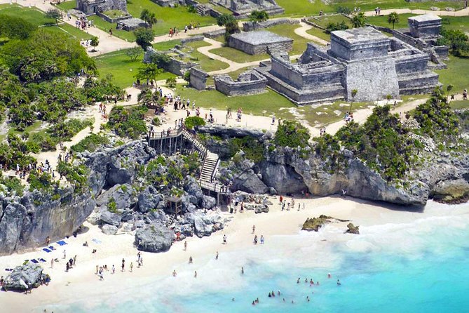 Tulum and Coba 4x1 with Cenote, Playa del Carmen, Mayan Village All Inclusive Tour - A big Mayan day from Cancun