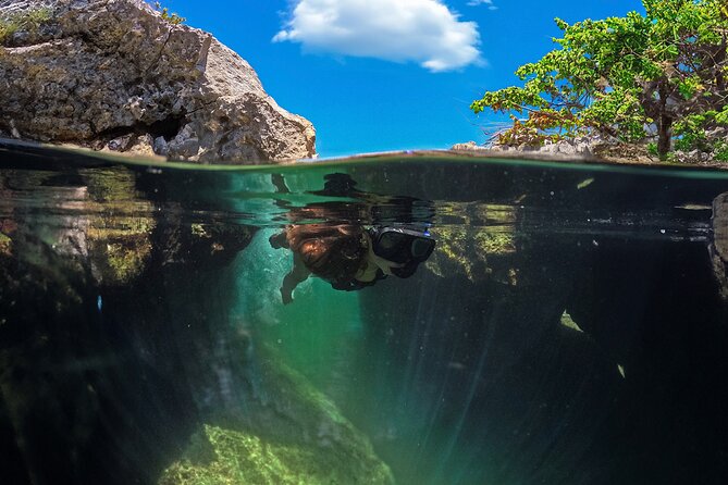 Tulum Guided Tour, Magical Cenote, Lagoon Snorkeling and Beachside Lunch - Cenote El Sueño: the day’s most unusual swim
