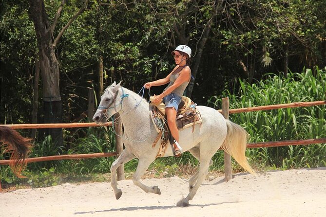 Tulum Jungle Horseback Ride + ATV + Ziplines + Cenote Combo Tour - Lunch, hammocks, and what to pack