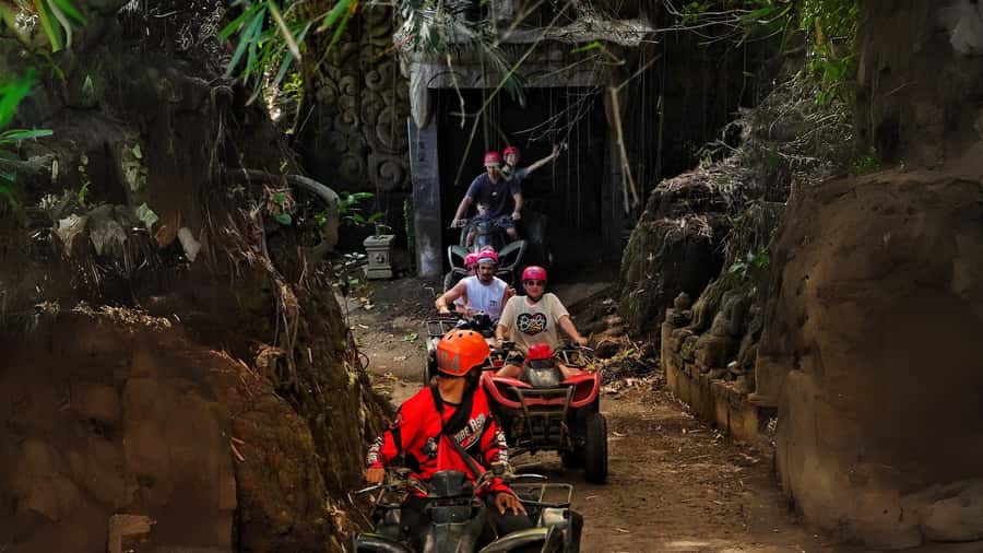 Ubud: Quad ATV Waterfalls & Barong Caves - Starting with a 25-minute safety briefing