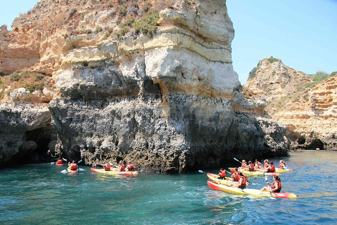 Unlock the Magic of Ponta da Piedade by Kayak – Lagos - Praia Dona Ana and Praia do Camilo from the water
