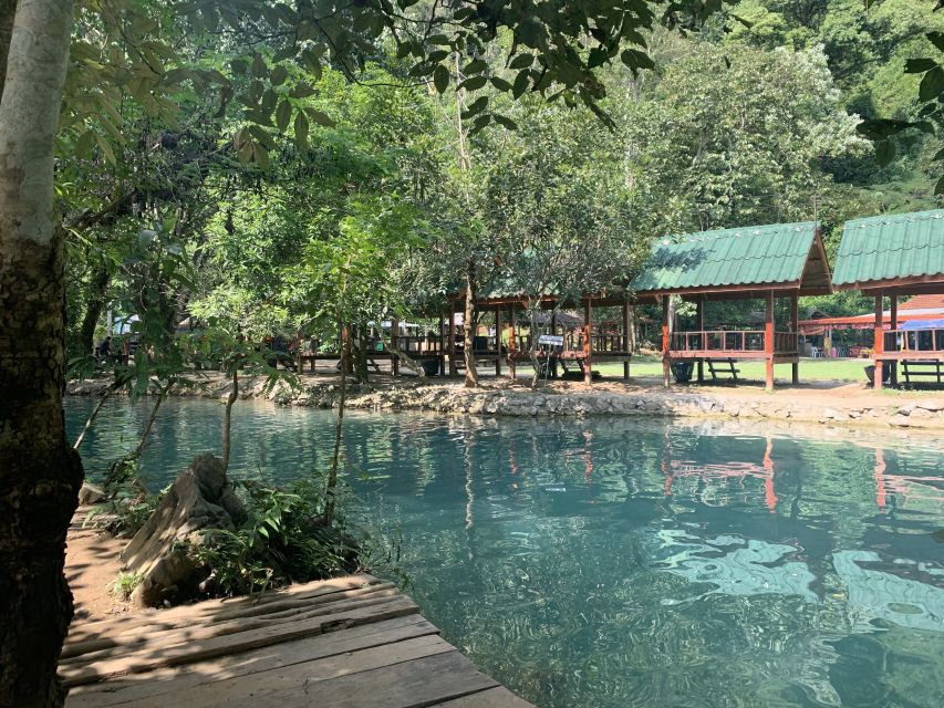 Vang Vieng: Kayaking & Cave Tubing with Zip Line/Blue Lagoon - Guides, transport, and group size