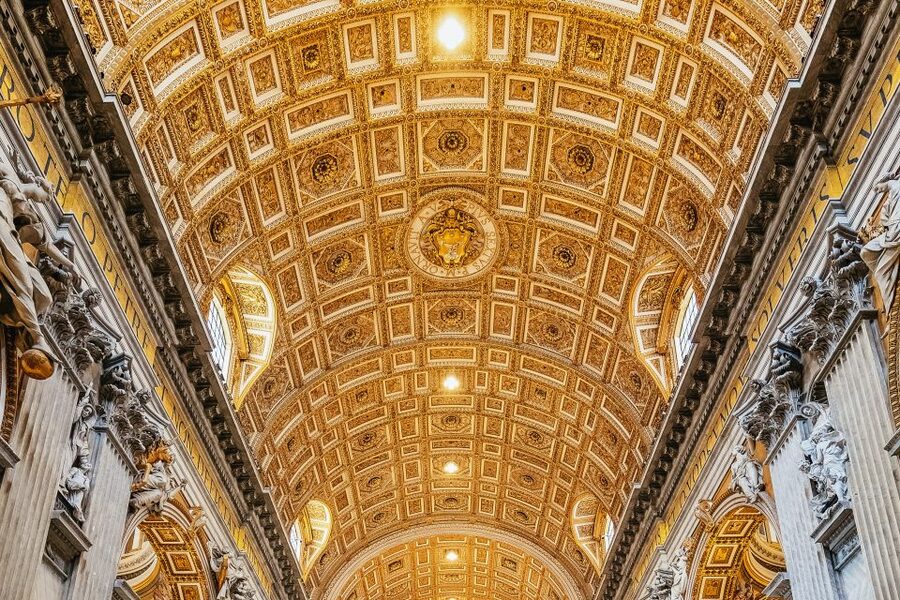 Vatican: St. Peter's Basilica, Square, Grottoes Guided Tour - Waiting for security at St. Peter’s Basilica