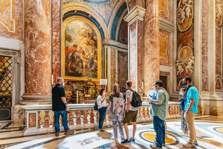 Vatican: St. Peter's Basilica, Square, Grottoes Guided Tour - Meeting at Mondo Cattolico and finding your guide