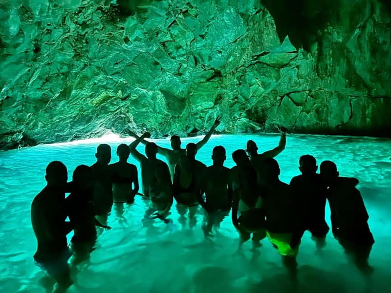 Vlora: Blue Cave and Grama Bay Full-Day Speedboat Tour - Church Cave and its unusual chapel