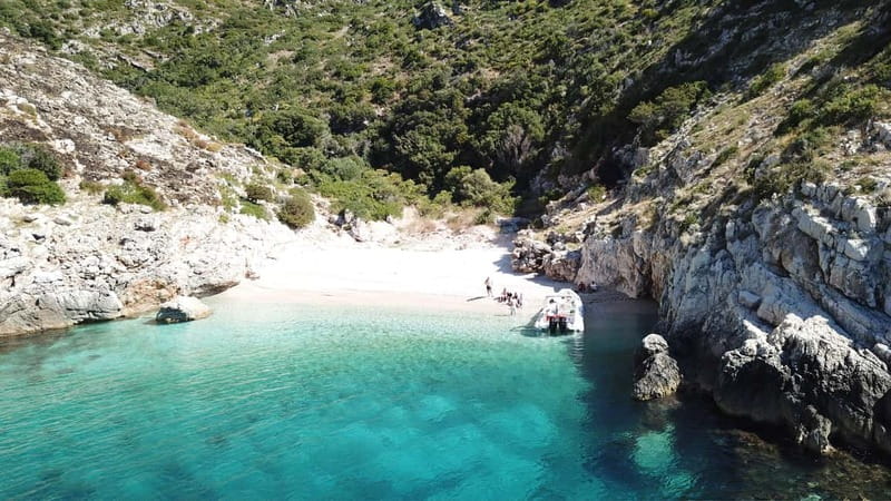 Vlore: Haxhi Ali Cave and Dafina Cave Speedboat Tour - Two more coastal stops at Shëngjergjit and Kepi I Gjate