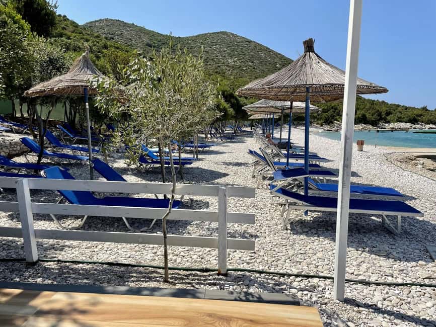 Vlorë: Sazan Island, Haxhi Ali Cave, and Karaburun Boat Tour - Karaburun Peninsula: the main swimming break
