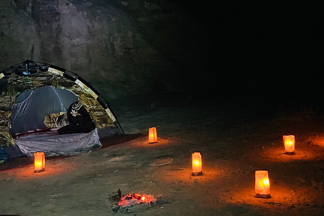Wadi Rum Full Day Jeep Tour - Stargazing Overnight in a Cave - Traditional Food - Key points at a glance