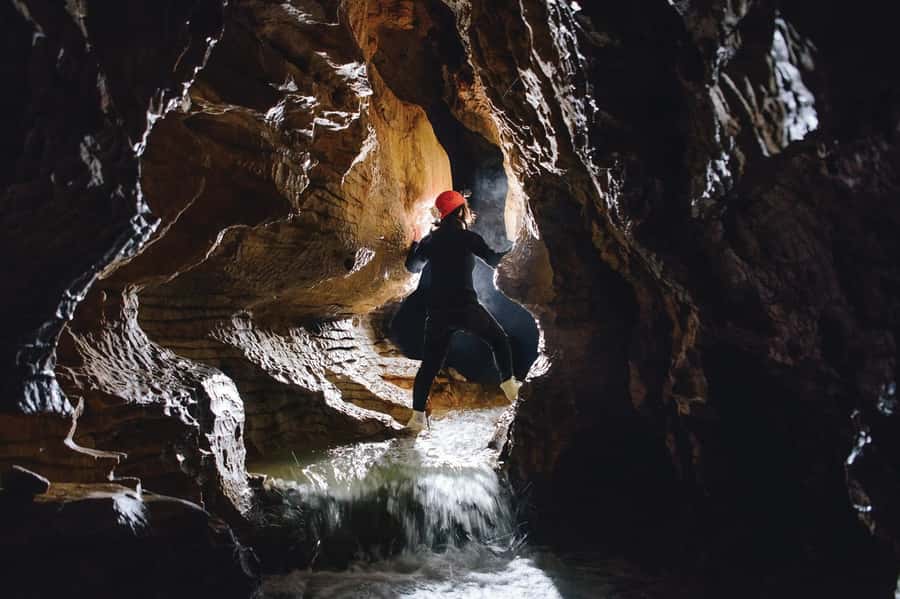 Waitomo Caves Black Abyss Ultimate Caving Experience - What the Black Abyss actually feels like