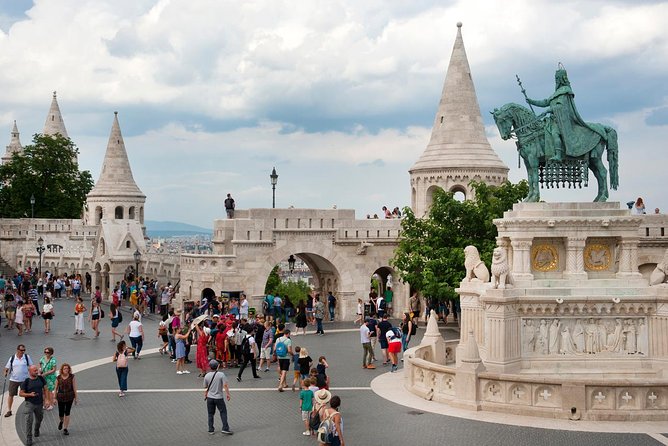 Walk in Buda with Hospital in the Rock Underground Cave Visit - Buda Castle and the Royal Palace terrace