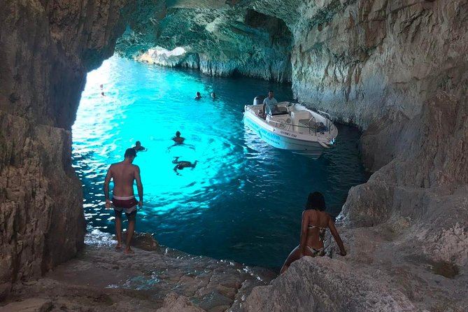 Zakynthos boat tour:Shipwreck& Local blue caves with 3 Swim Stops - The shipwreck view that makes the trip worthwhile