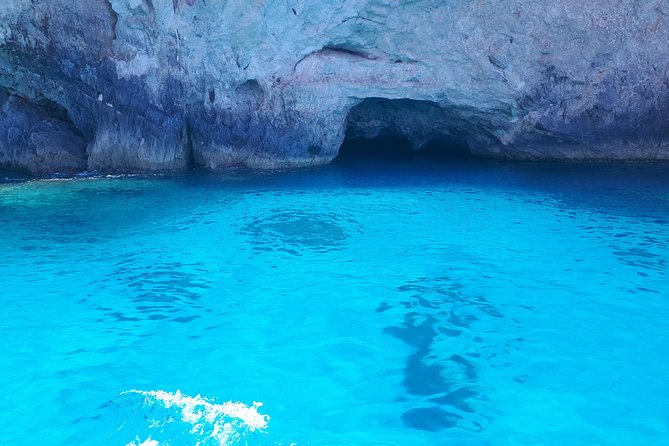 Zakynthos : One day small group tour to Navagio beach Blue Caves & top view - Navagio by boat, then the view from above