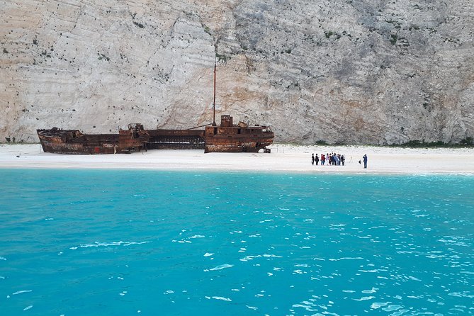 Zakynthos : One day small group tour to Navagio beach Blue Caves & top view - Maravelia Cave and the possible second swim