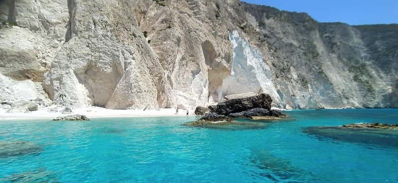 Zakynthos: Shipwreck Beach, Viewpoint, Blue Caves Day Tour - The Blue Caves are best seen from a small boat