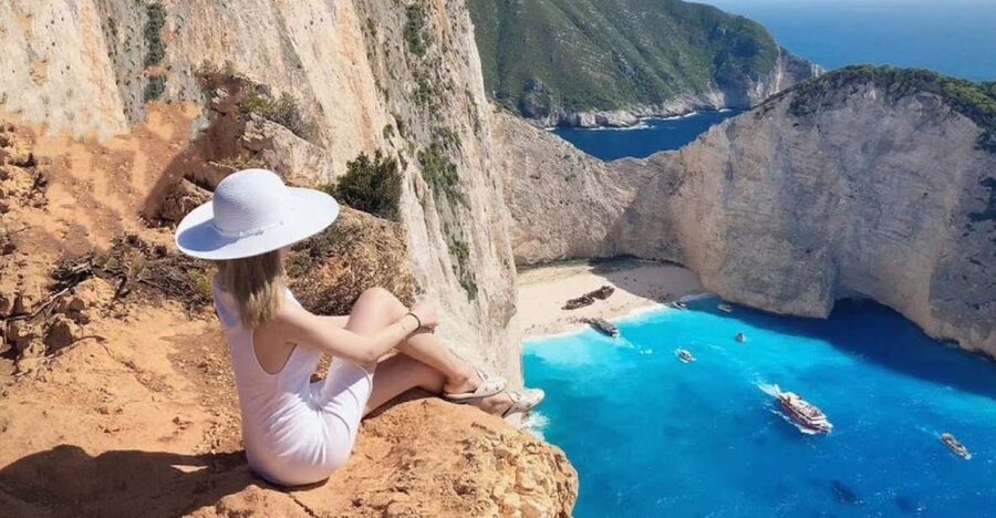 Zakynthos Small Group Tour Shipwreck & Blue Caves Land & Sea - The three-hour cruise is the heart of the day