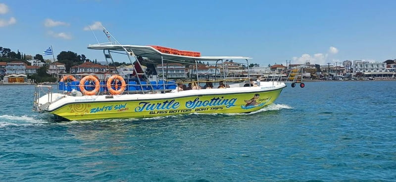 Zakynthos: Turtle Spotting, Marathonísi & Keri Caves Cruise - Group size, comfort, and the glass-bottom claim