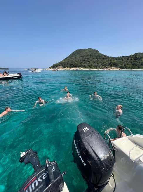 Zakynthos: Turtles, Marathonisi & Keri Caves Speedboat Tour - Cameo Islet and the southern coast
