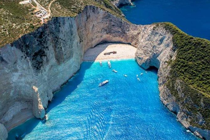 Zante Cruise to Blue Caves & Shipwreck Beach Photo stop - The crossing from Poros: beautiful, but not quick