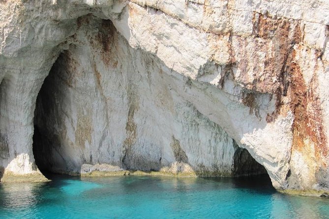 Zante Cruise to Blue Caves & Shipwreck Beach Photo stop - Lunch near Alykanas or Agios Nikolaos