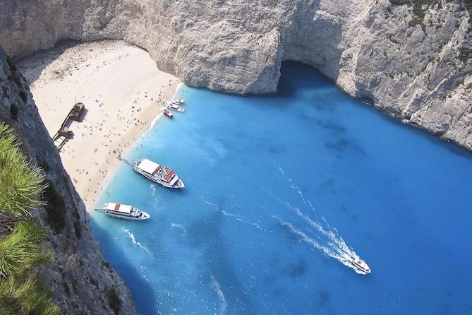 Zante Cruise to Blue Caves & Shipwreck Beach Photo stop - How much sailing should you expect?