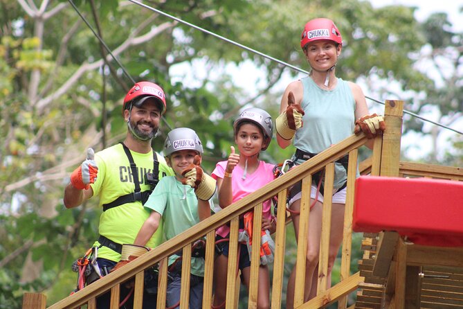 Zipline Experience & Obstacle Course at Harrison's Cave by Chukka - Cooling off at the Green Monkey Pool